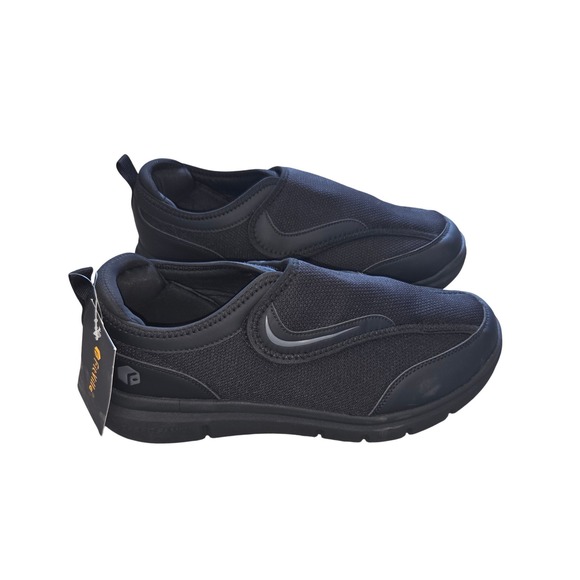 Fitville Other - FitVille Rebound Core Walking Shoes Mens 13 EW Black Extra Wide Adjustable NWT